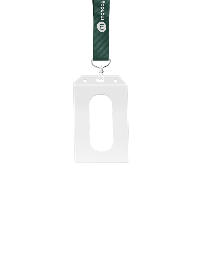 Porte-badge avec cordon