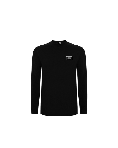 Camiseta básica de manga larga 