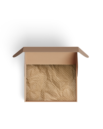 Envoltura de burbujas de papel 