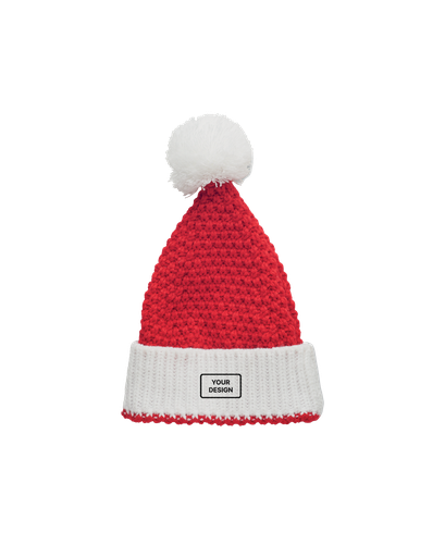 Gorro de Navidad de punto 